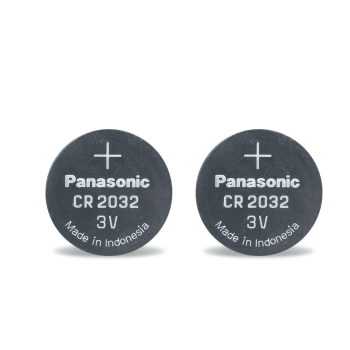3-Volt Lithium Coin Cell Batteries, 2-Pack